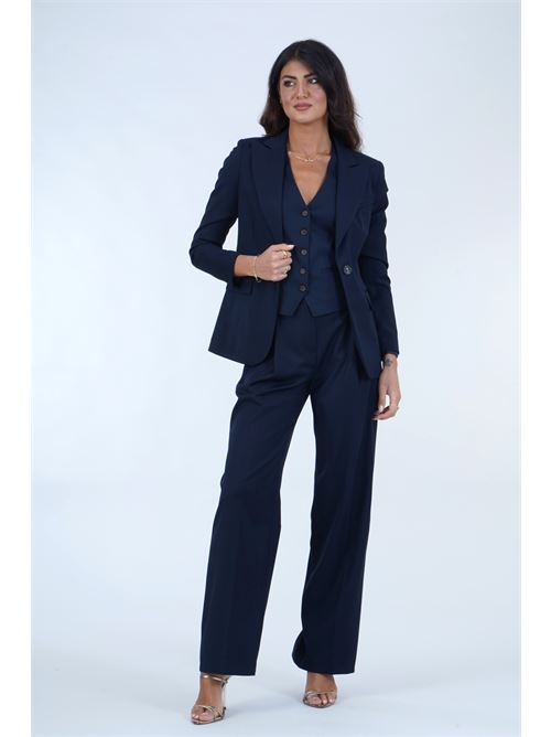 Giacca monopetto blu